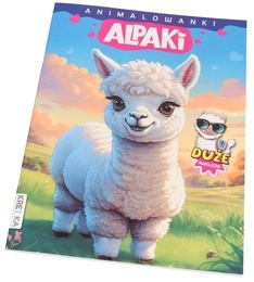 Animalowanki ALPAKI kolorowanka 1
