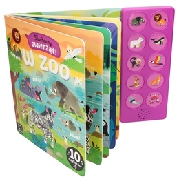 Książka dźwiekowa W ZOO Słuchamy zwierząt 1