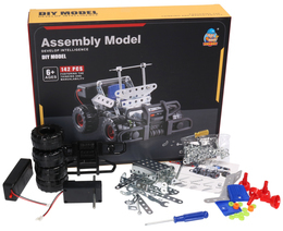 Mały konstruktor AUTO JEEP do skręcania 142el   1