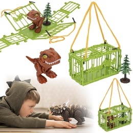 Figurka DINOZAUR w klatce 1