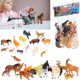 Figurki ZWIERZĘTA różne - ZOO 1