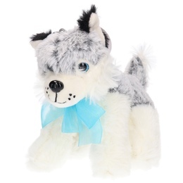 Maskotka PIES HUSKY z głosem 17cm 1