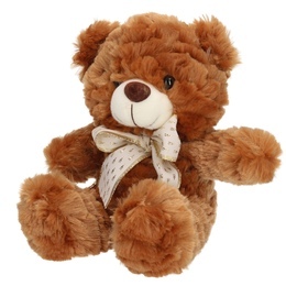 Maskotka MIŚ Z KOKARDKĄ 20cm 1