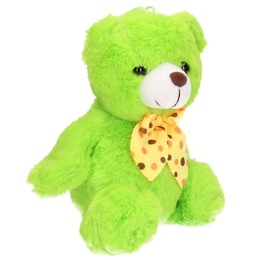 Maskotka kolorowy MIŚ Z KOKARDKĄ 20cm 1