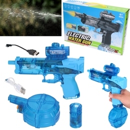 Elektryczny pistolet na wodę, ładowarka USB, podświetlenie 1