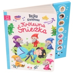 Książka dźwiękowa KRÓLEWNA ŚNIEŻKA bajka dźwiękowa 1