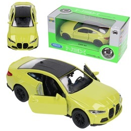 Auto BMW M4 model metalowy WELLY 1