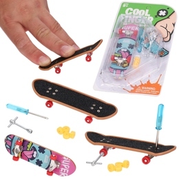 Deskorolka fingerboard zestaw z akcesoriami 1