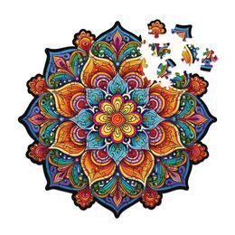 Drewniane puzzle 100 Peace and harmony – Mandala radości - Milliwood 1