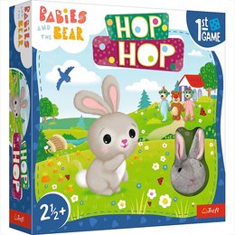 Gra planszowa Hop Hop! Bobaski i Miś 1