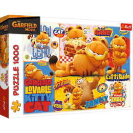 Puzzle 1000 Przygody Garfielda 1
