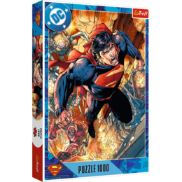 Puzzle 1000 Superman w akcji 1