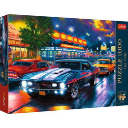 Puzzle 1000 Nocna Przejażdżka Premium Plus Quality, Tea Time 1