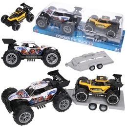 Auto terenowe z przyczepą - samochód laweta, buggy 1