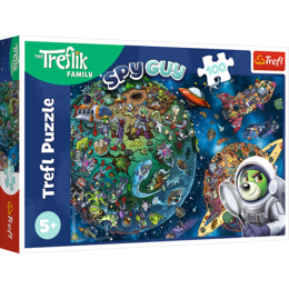 Puzzle 100 Trefliki w kosmosie 1