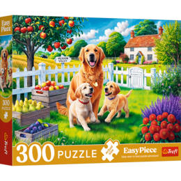 Puzzle 300 Pieski na wsi 1