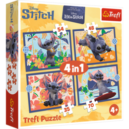 Puzzle 4w1 Wakacje na Hawajach 1