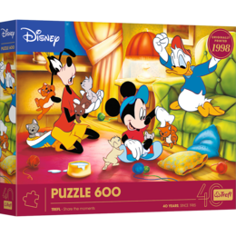 Puzzle 600 Myszka Miki i przyjaciele 1