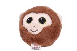 Piłka maskotka BANANA BROWN MONKEY - BEANIE BOUNCERS 1