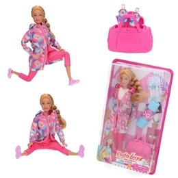 Lalka DEFA LUCY z matą do jogi 1