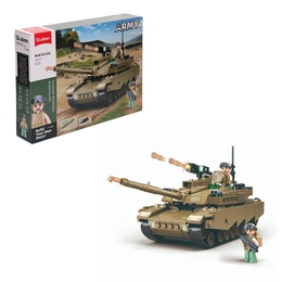 Klocki Sluban Army Nowoczesny Czołg 1