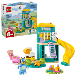 Klocki Lego Blue i Łatka na placu zabaw 1