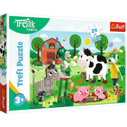 Puzzle 24 Maxi Trefliki na wsi 1