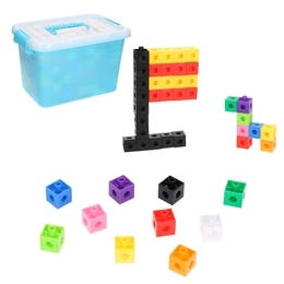 Klocki konstrukcyjne w skrzynce 400el - budowle 3D 1
