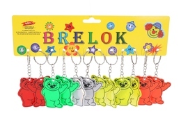 Brelok odblaskowy MIŚ 12szt 1