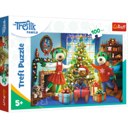 Puzzle 100 Zimowe Trefliki 1