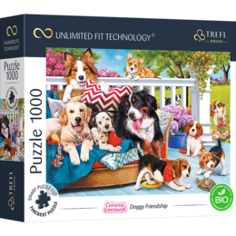 Puzzle 1000 UFT Doggy Friendship 1