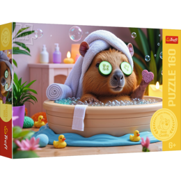 Puzzle 160 Kapibara w spa 1