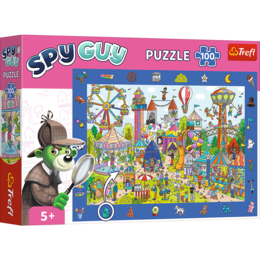 Puzzle 100 Spy Guy - Wesołe miasteczko 1
