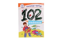 Książeczka 102 ZADANIA 7-8 lat rozwiązuję i zgaduję - zeszyt zadań 1