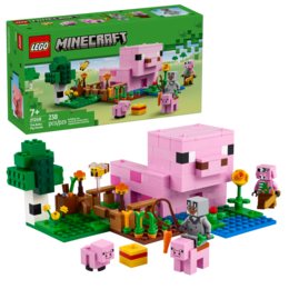 Klocki Lego Minecraft Dom prosiaczka 1
