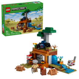 Klocki Lego Minecraft Wyprawa do pancernikowej kopalni 1