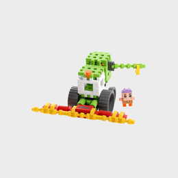 Klocki konstrukcyjne WAFLE MINI kombajn FARMER 50el 1