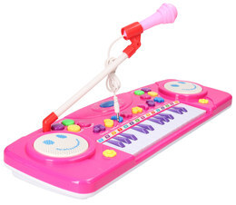 Organy, pianinko  keyboard + mikrofon 1