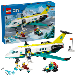 Klocki Lego CITY Samolot pogotowia ratunkowego 1