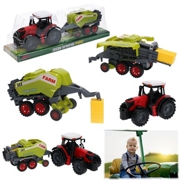 Traktor z prasą koskującą CIUKARKA 1