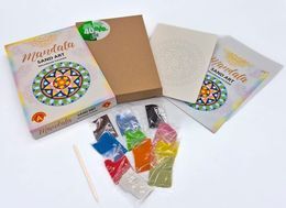 Piaskowe malowanki MANDALA 2 1