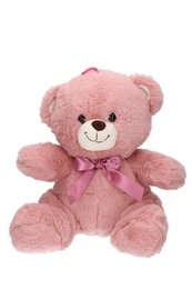 Maskotka MIŚ Z KOKARDKĄ 30cm 1