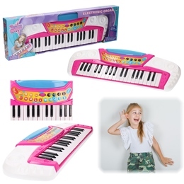 Różowe pianinko, keyboard - organy 1