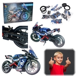 Klocki MOTOCYKL, szybki motor wyścigowy 426el 1