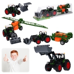 Traktor z przyczepą TUR opryskiwacz 1