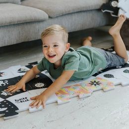 Puzzlopianka BOBASKI I MIŚ 8el puzzle piankowe kontrastowe 1