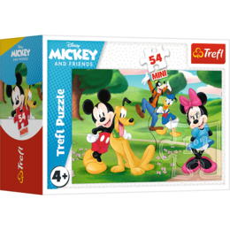 Puzzle 54 mini Myszka Miki i przyjaciele 1
