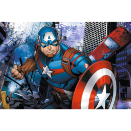 Puzzle 54 mini AVENGERS Kapitan Ameryka 1