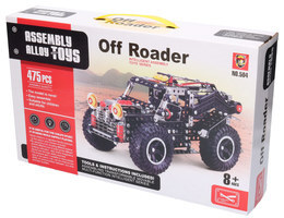 MAŁY KONSTRUKTOR 475 el terenówka JEEP 1