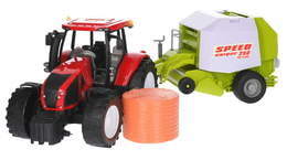 Duży traktor z BELOWNICĄ belarka 1